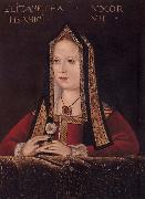 unknow artist Elizabeth of York,Queen of Hery Vii oil painting on canvas